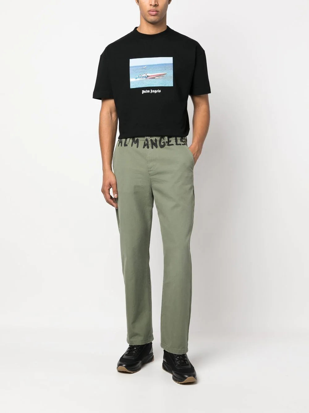 Playera Palm Angels Getty Speedboat