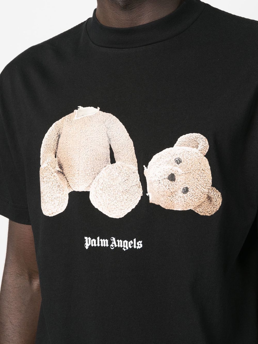 Playera Palm Angels con motivo Bear