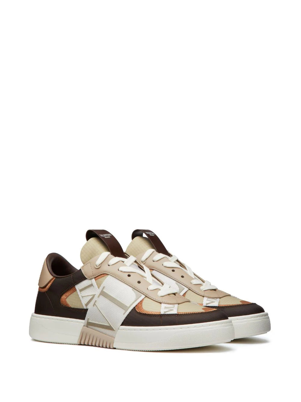 Tenis Valentino VL7N panelled lace-up