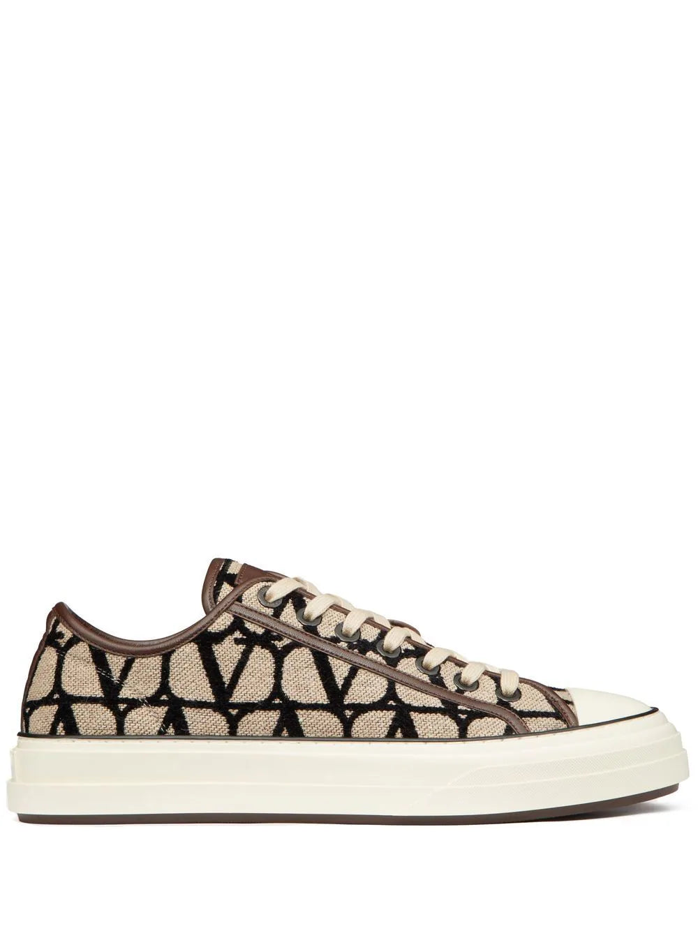 Tenis Valentino Toile Iconographe Totaloop low-top