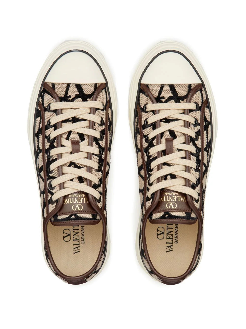 Tenis Valentino Toile Iconographe Totaloop low-top