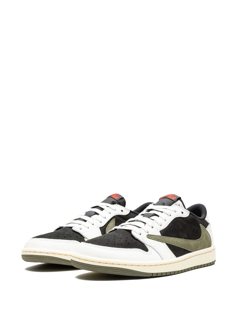 Tenis Air Jordan 1 Low OG Olive de Jordan x Travis Scott