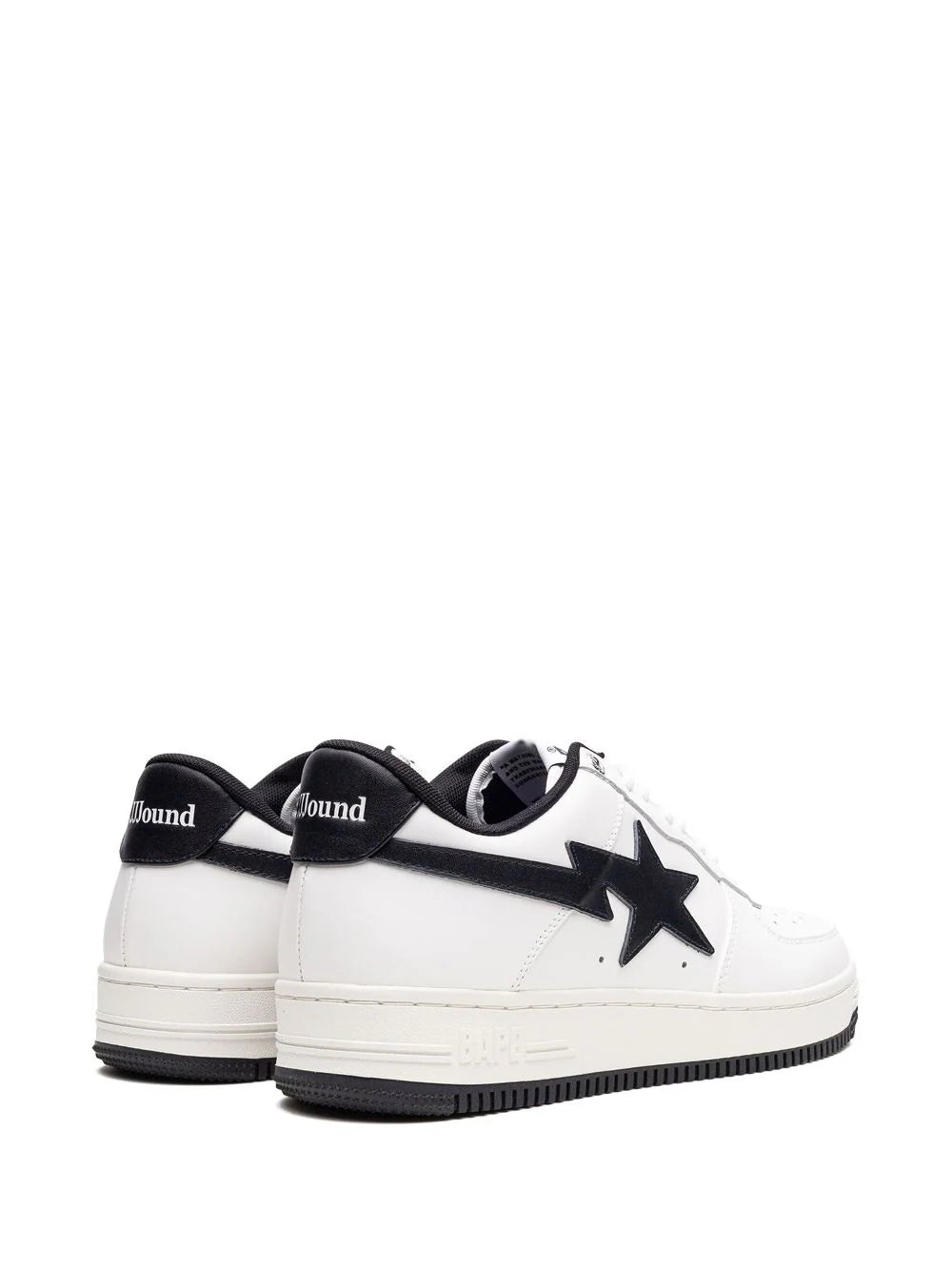 A BATHING APE® tenis Jjjjound x Bapesta white navy