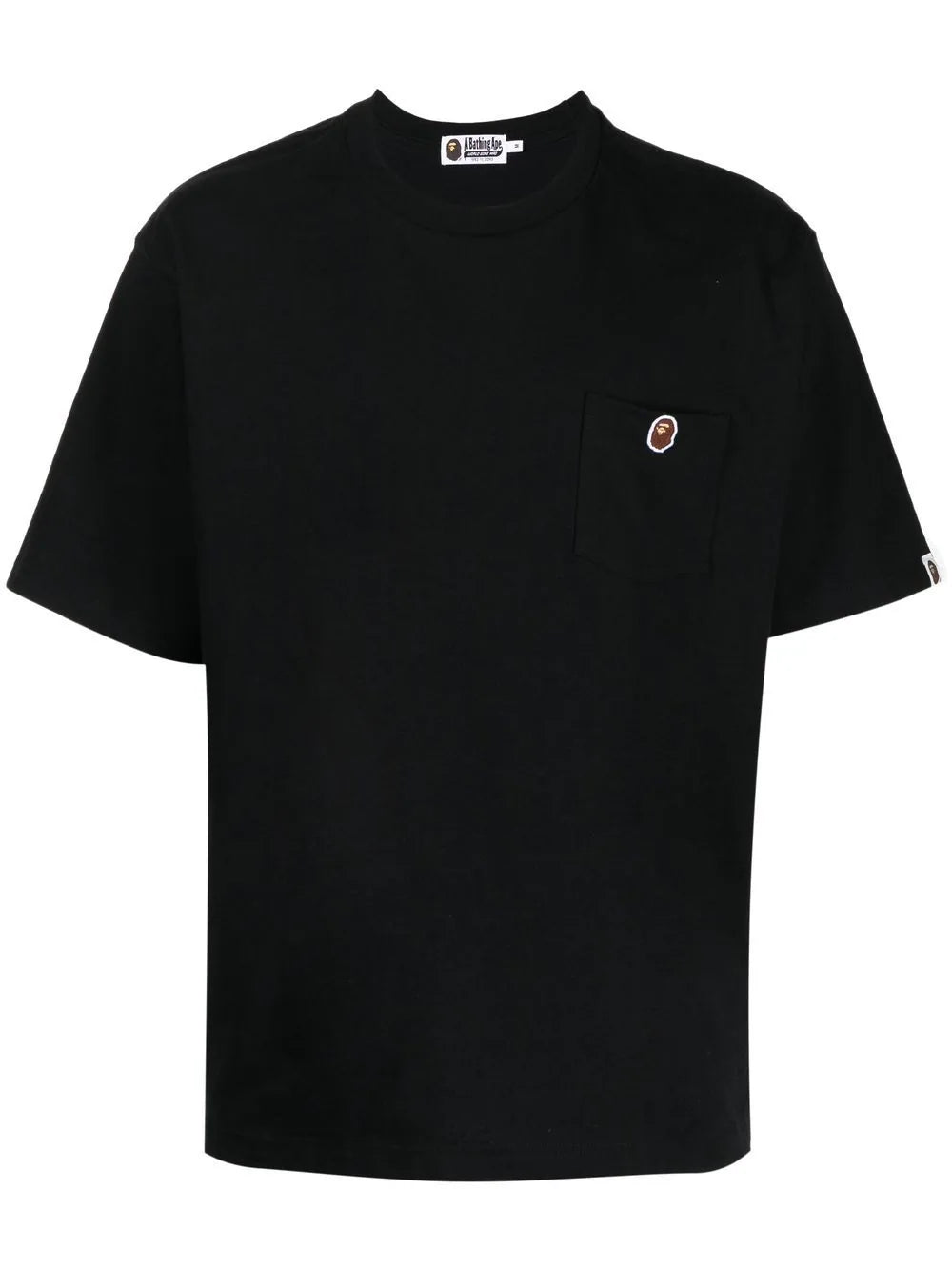 A BATHING APE® playera con logo estampado