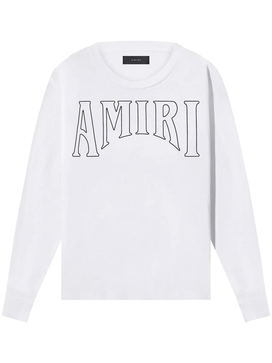 Playera AMIRI Sun con logo estampado y manga larga