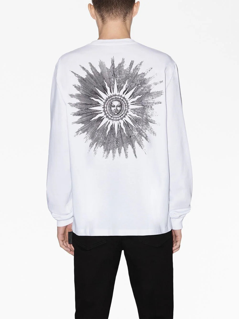 Playera AMIRI Sun con logo estampado y manga larga