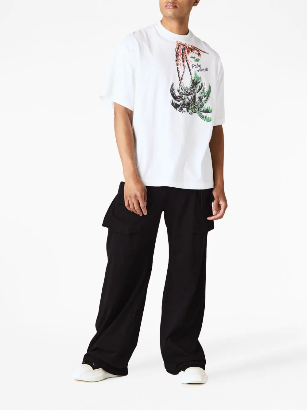 Playera Palm Angels con estampado Upside Down Palm