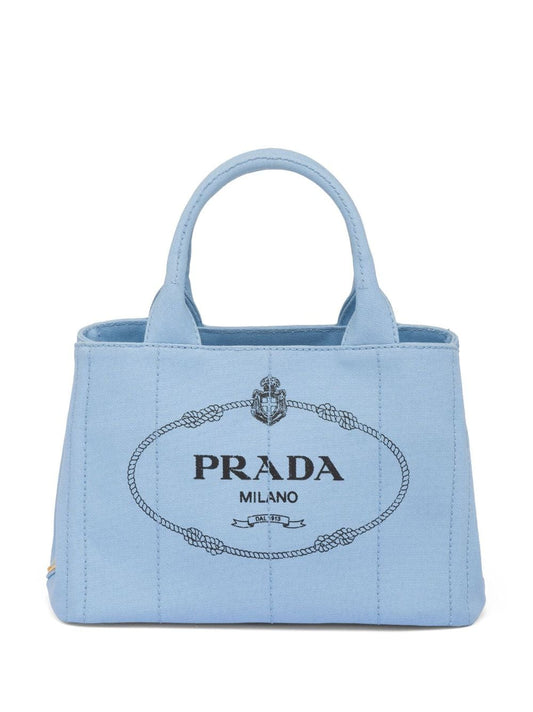 Prada tote con logo estampado