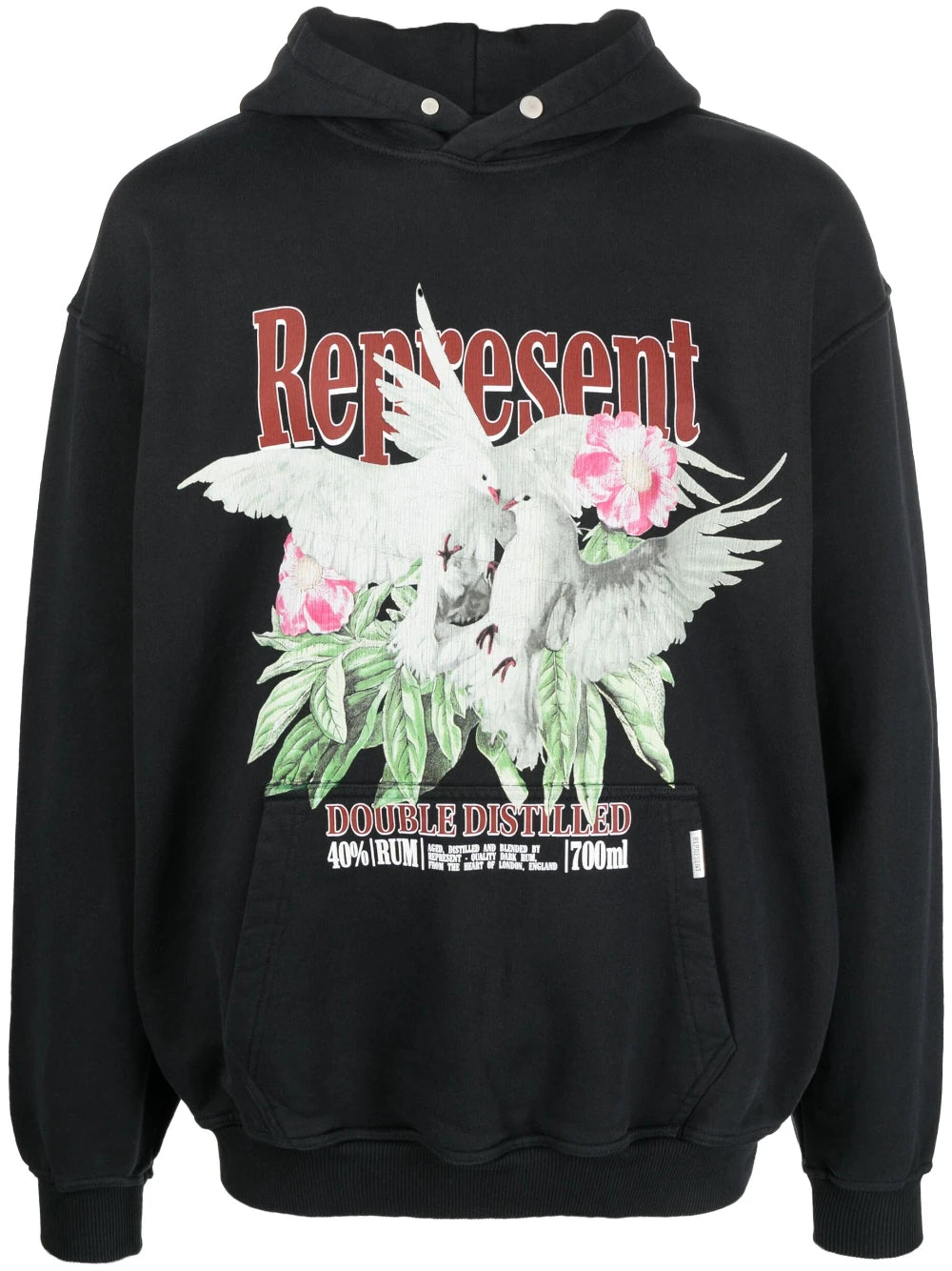 Hoodie Represent con estampado gráfico