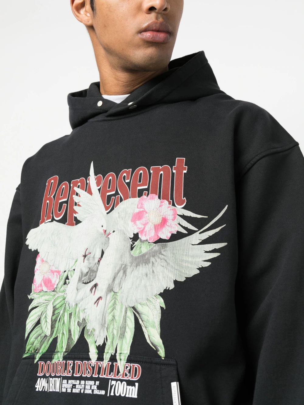 Hoodie Represent con estampado gráfico