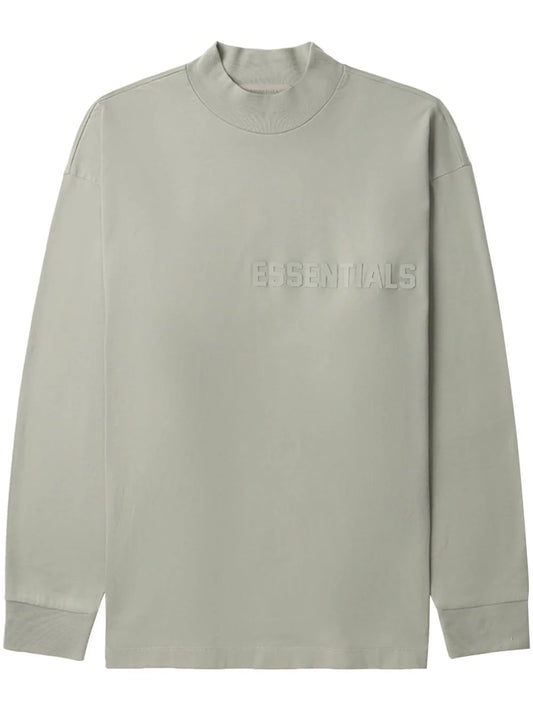 Playera Fear of God Essentials manga larga con logo estampado