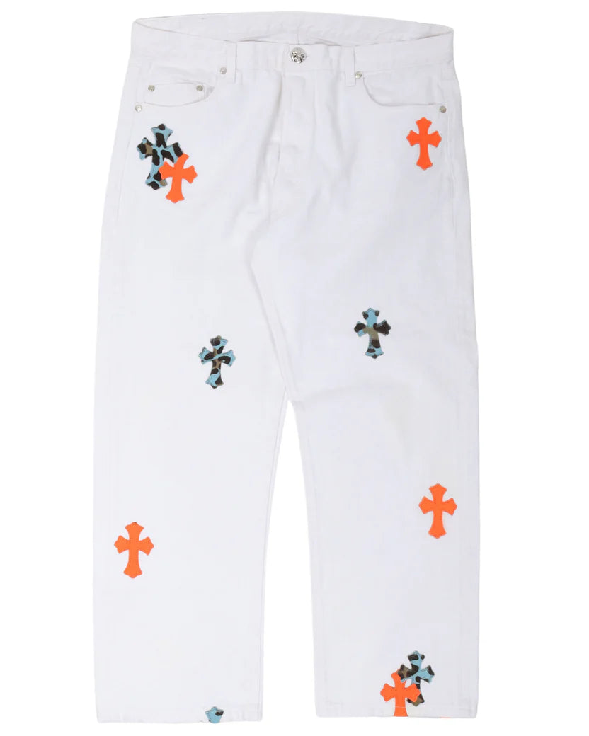 Chrome Hearts St. Barth Levi's Cross Patch Denim