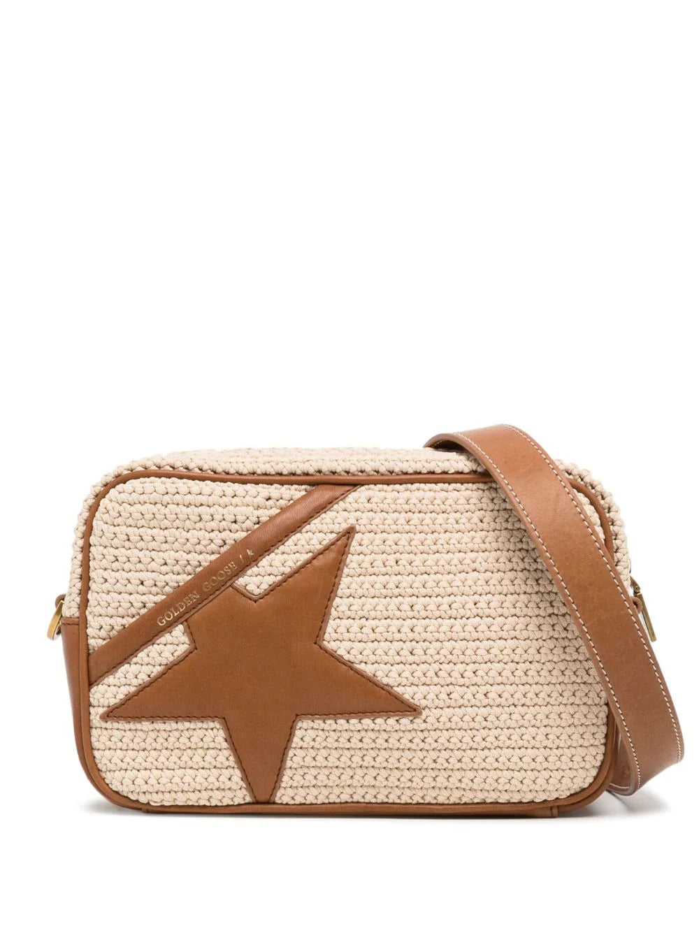 Bolsa Golden Goose crossbody con parche de estrella