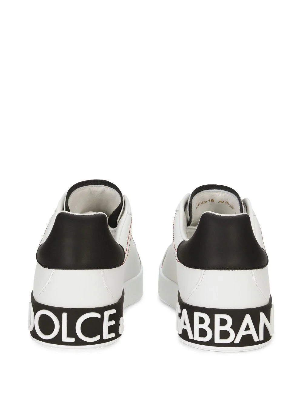 Dolce & Gabbana tenis bajos con parche del logo