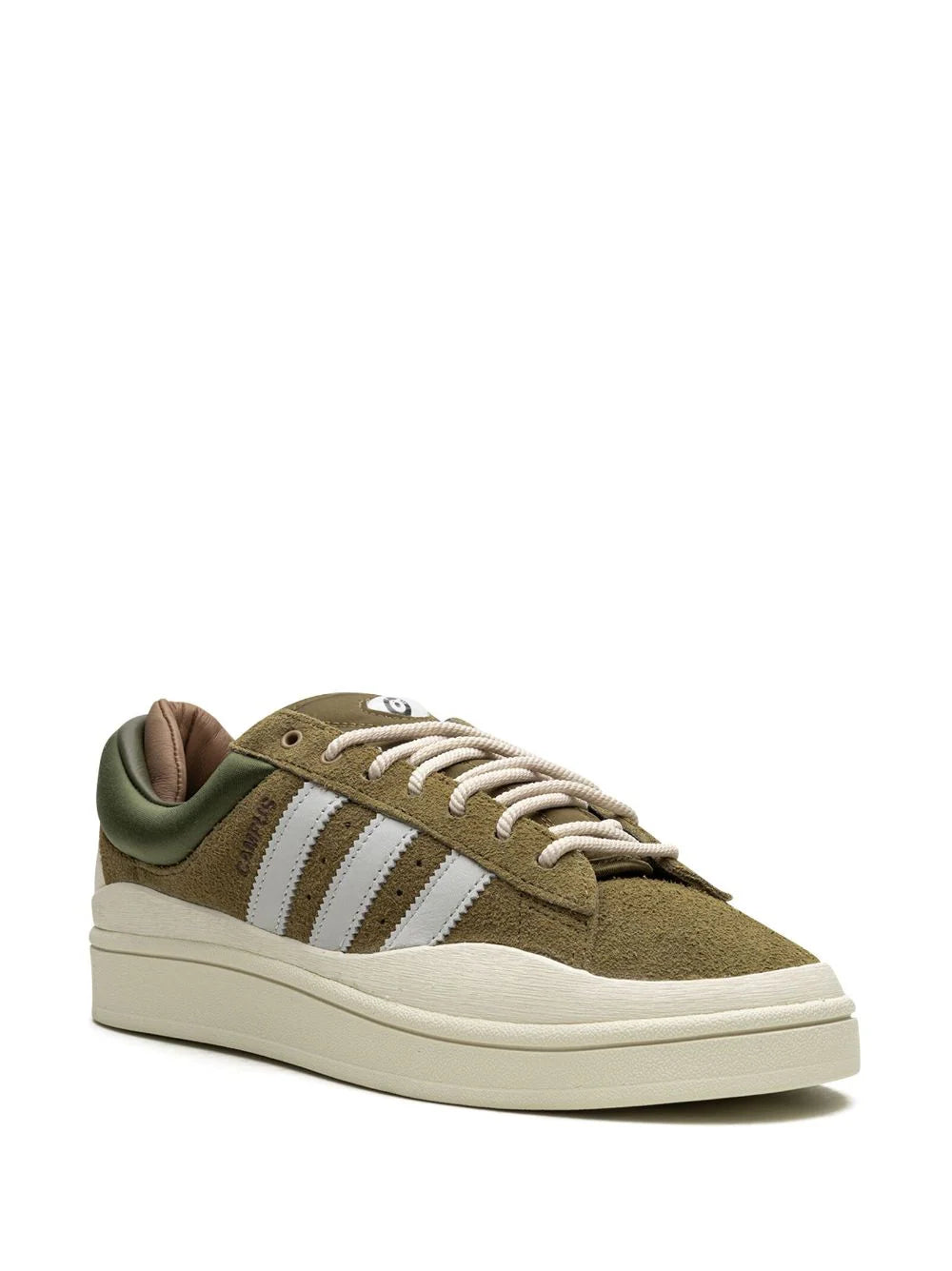 Tenis Campus "Light Olive" de adidas x Bad Bunny