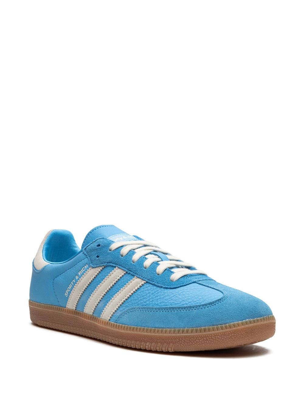 Tenis Samba Blue/Grey de adidas x Sporty & Rich