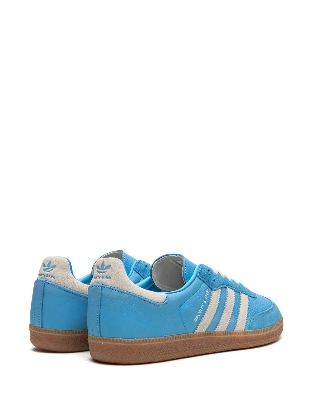 Tenis Samba Blue/Grey de adidas x Sporty & Rich