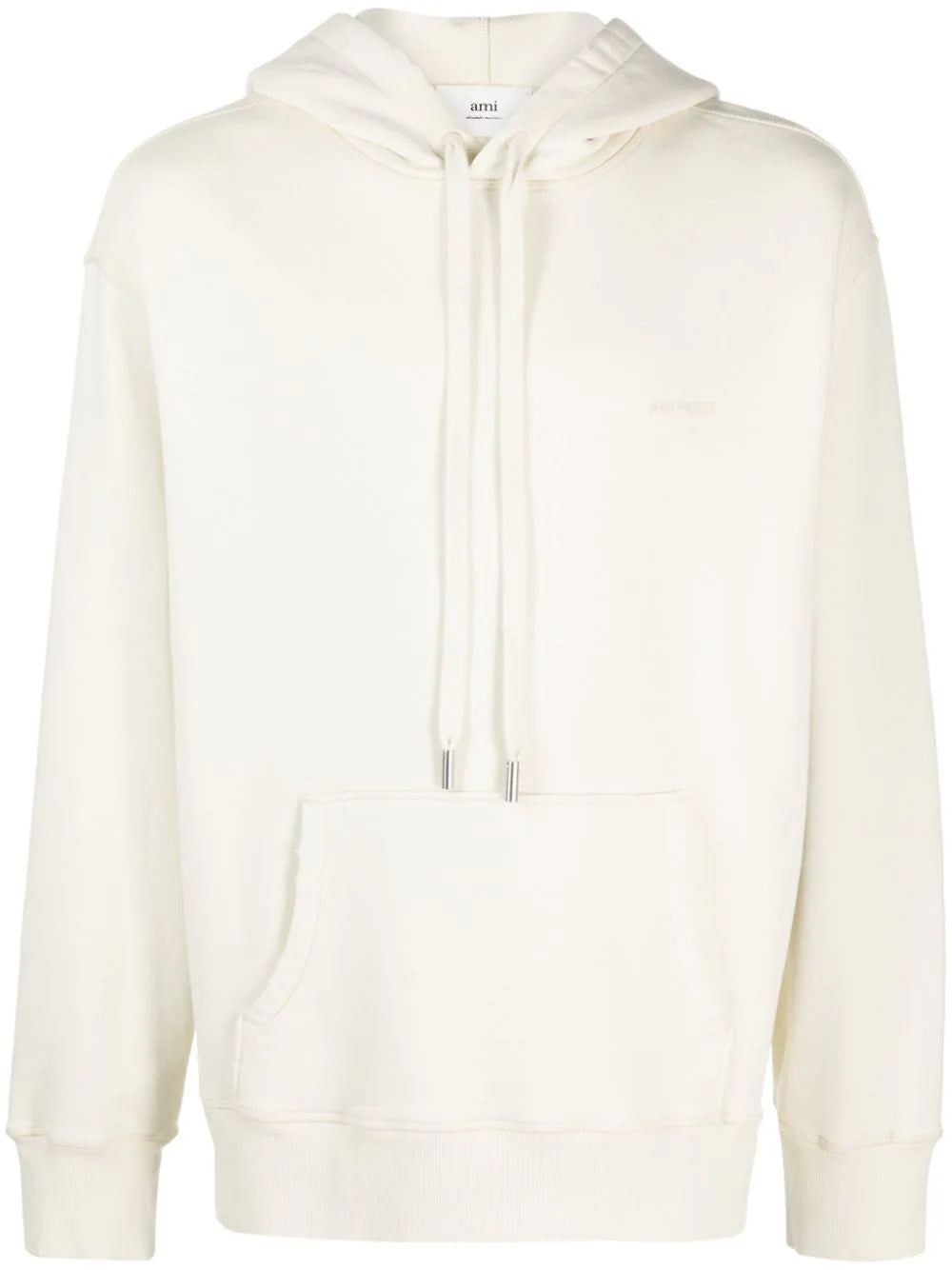 AMI Paris hoodie con logo bordado