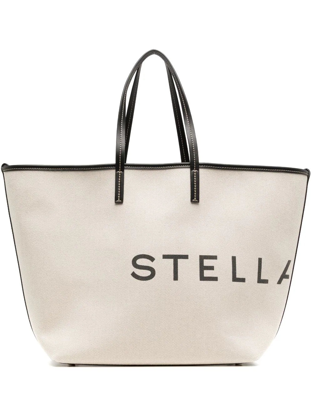 Stella McCartney tote con logo estampado