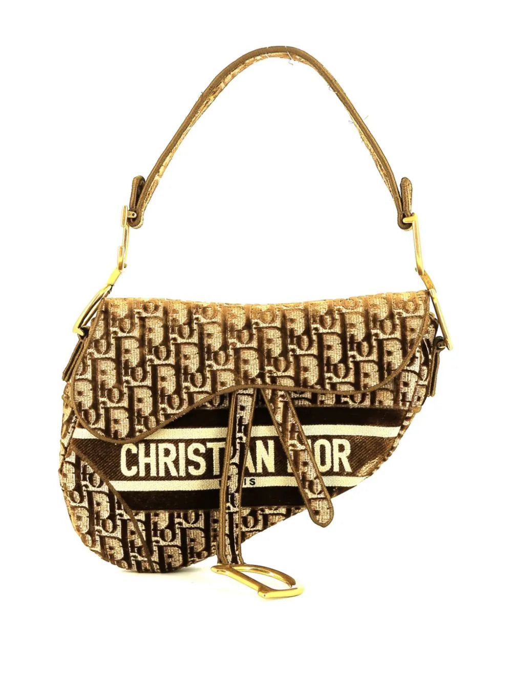 Christian Dior bolsa de mano Oblique Saddle 2020