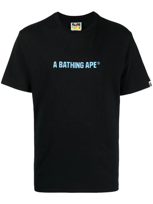 A BATHING APE® playera con logo estampado