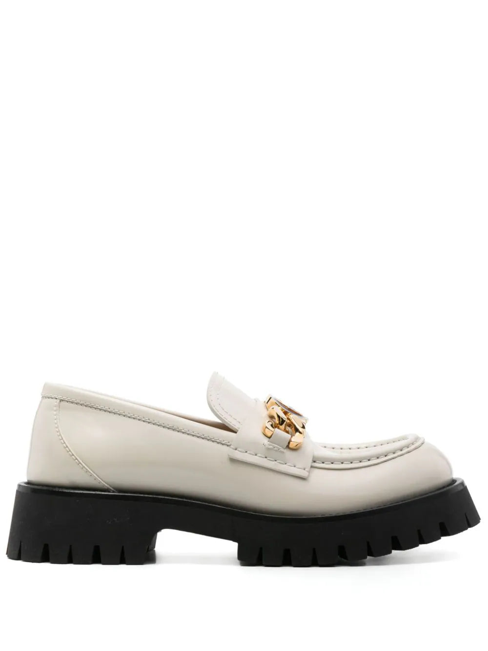 Gucci mocasines con placa Double G