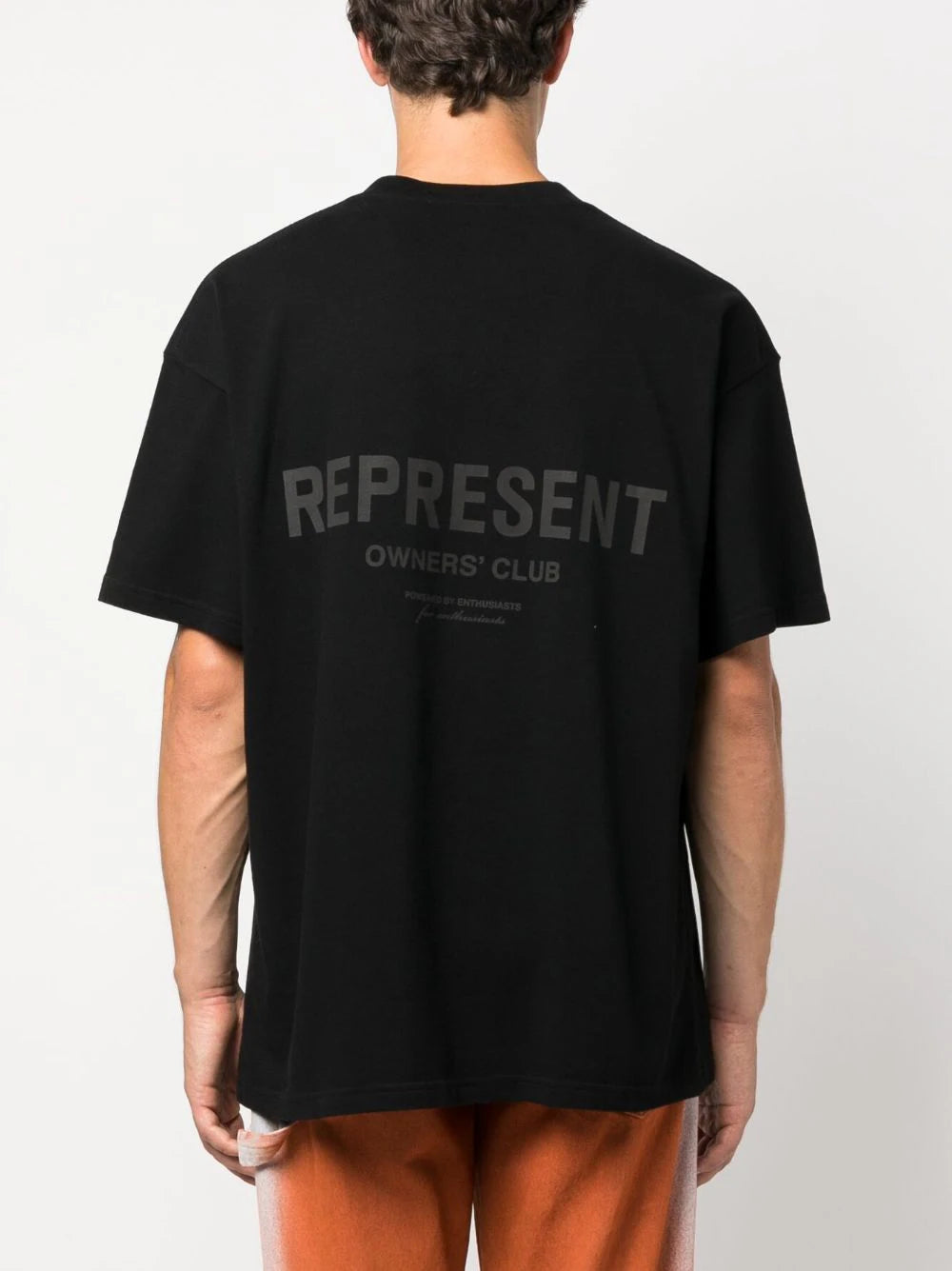 Playera Represent con logo estampado