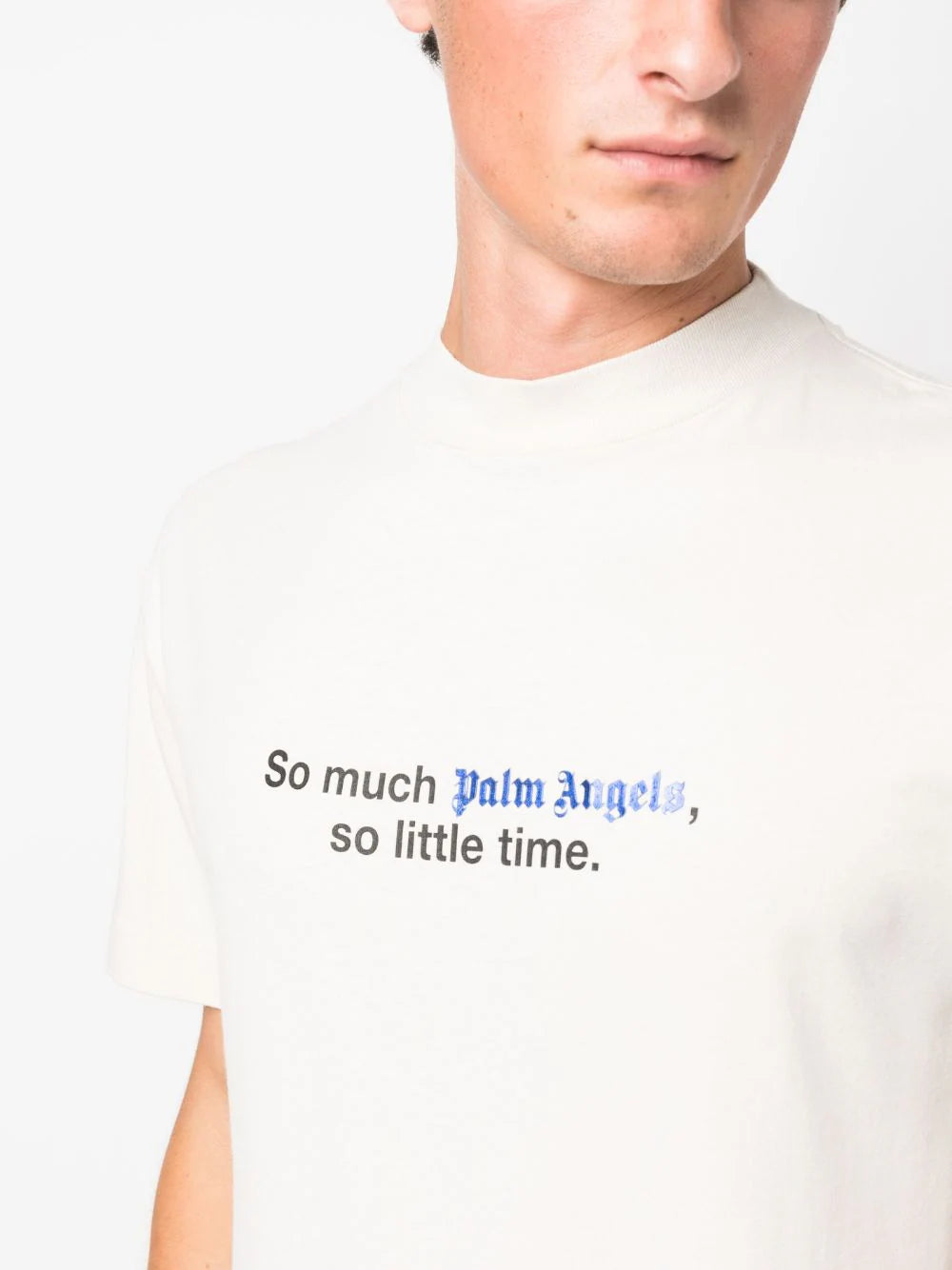 Playera Palm Angels slogan-print