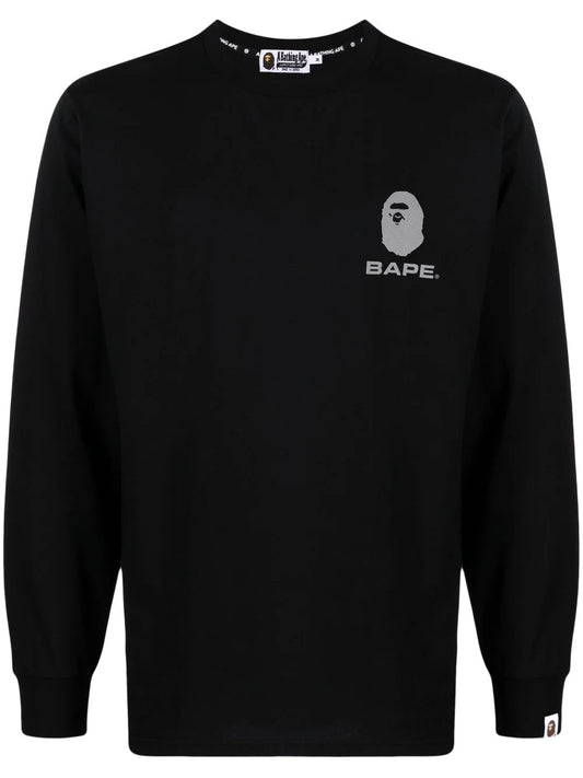 A BATHING APE® sudadera con logo estampado