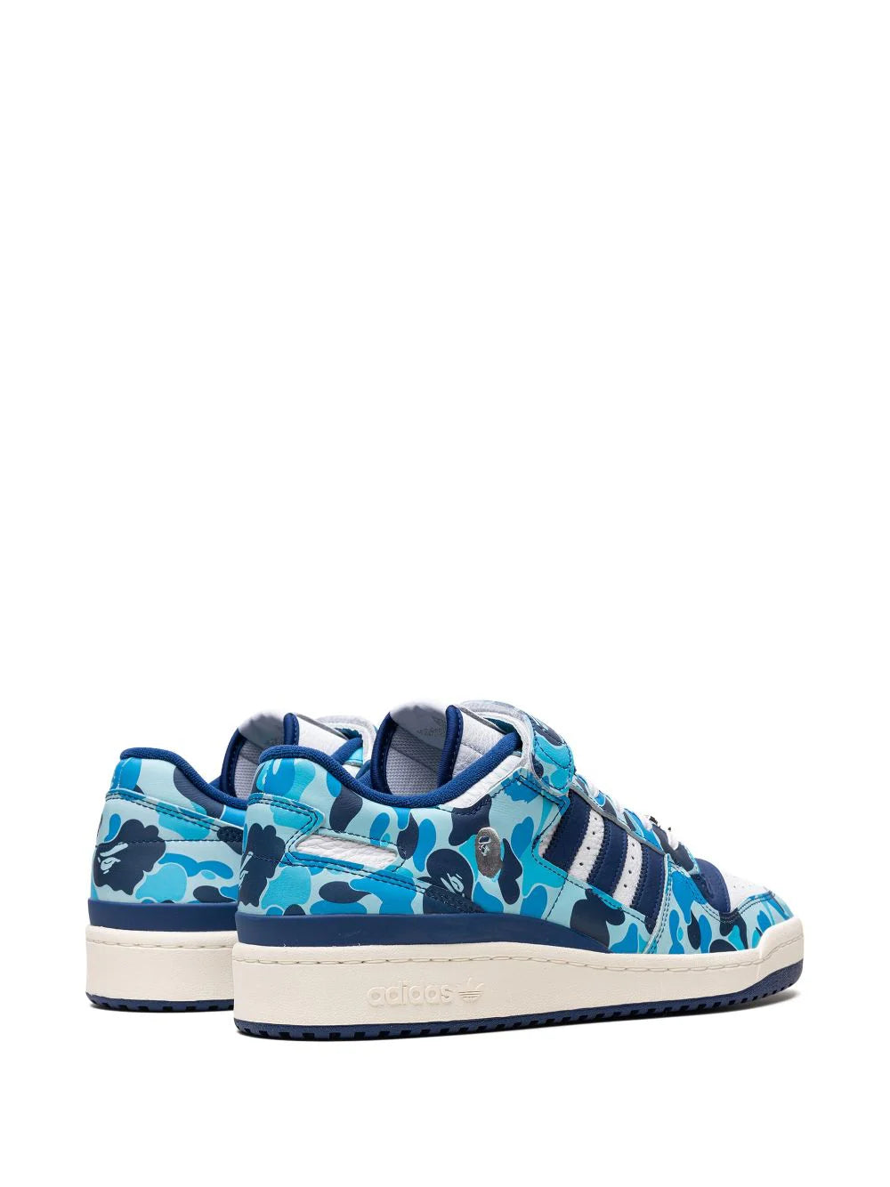 Tenis Forum '84 Low "Bape 30th Anniversary Blue Camo"