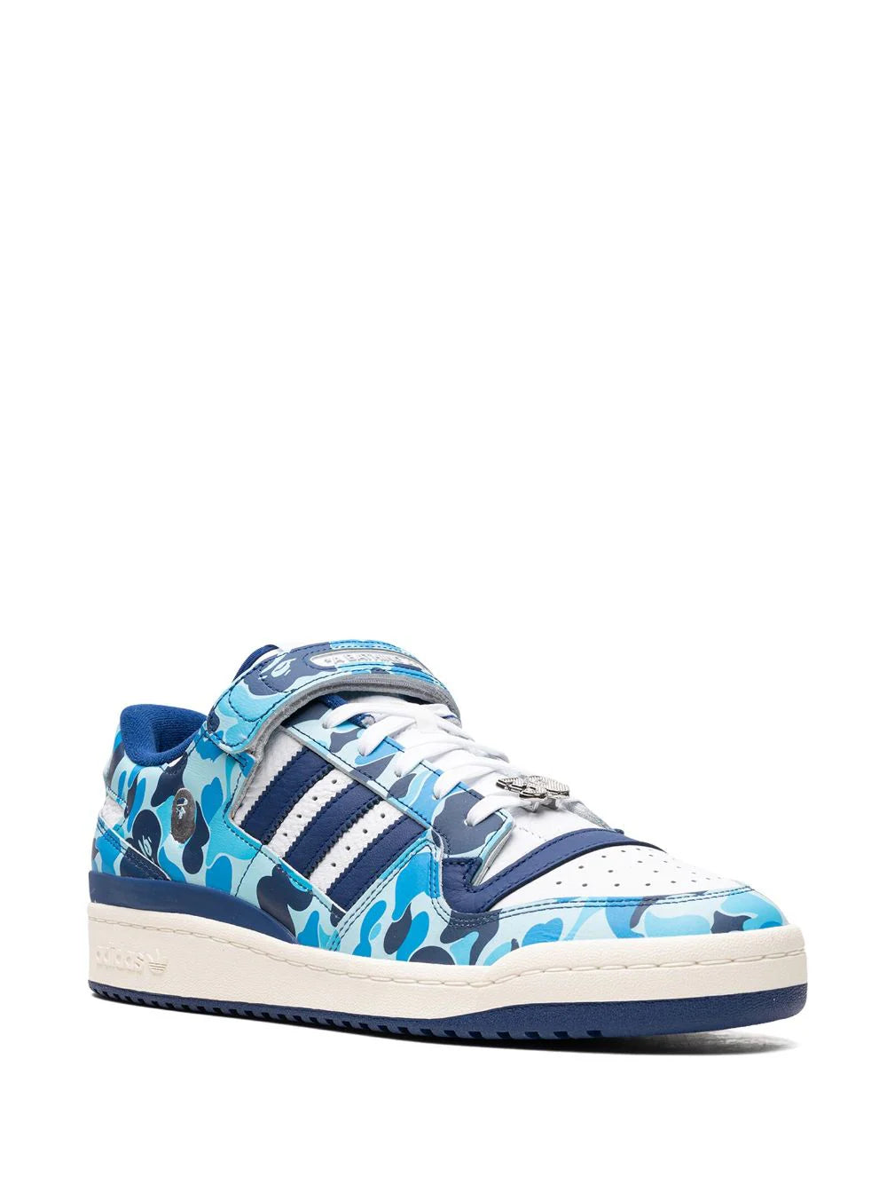 Tenis Forum '84 Low "Bape 30th Anniversary Blue Camo"