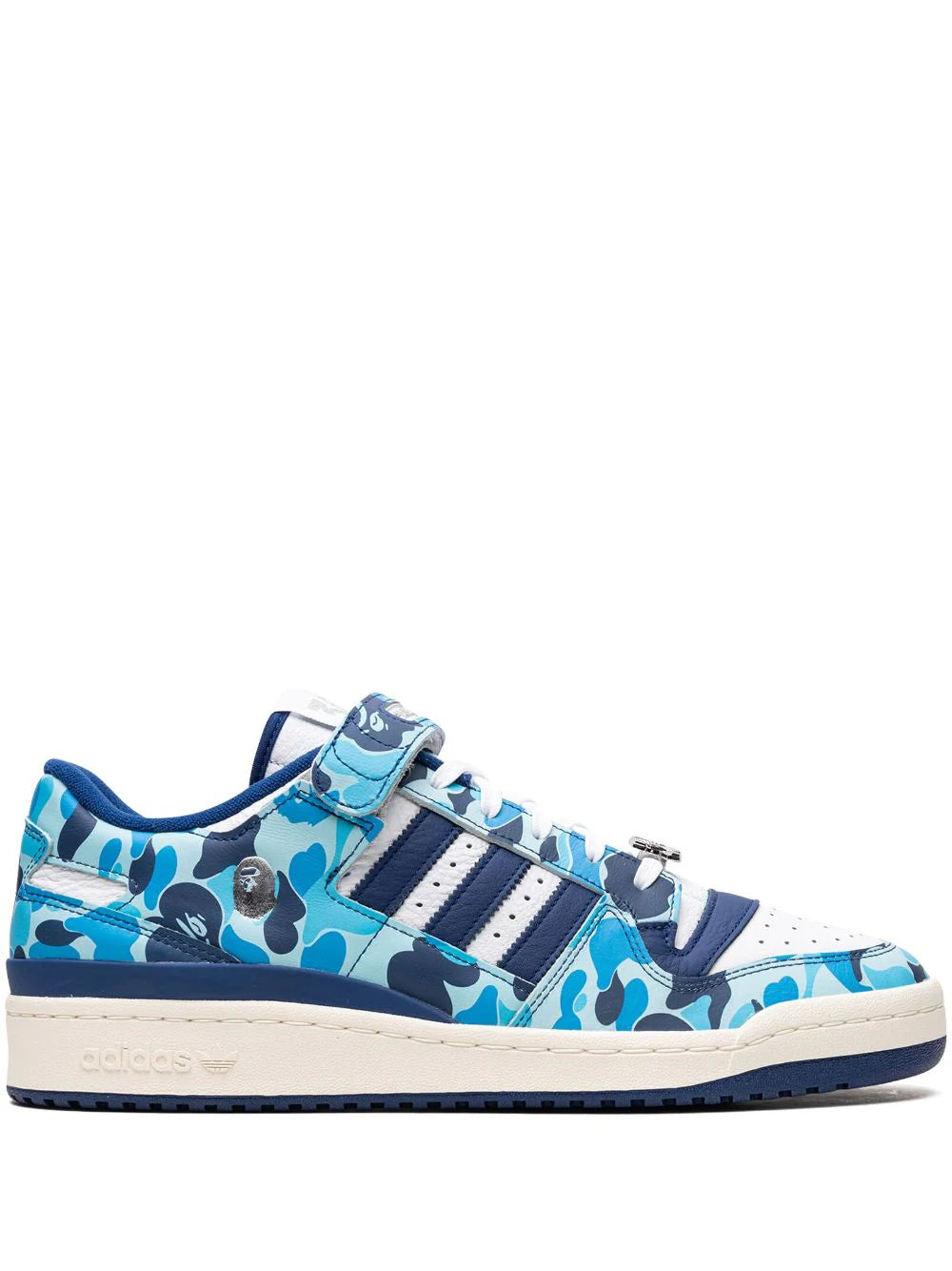 Tenis Forum '84 Low "Bape 30th Anniversary Blue Camo"