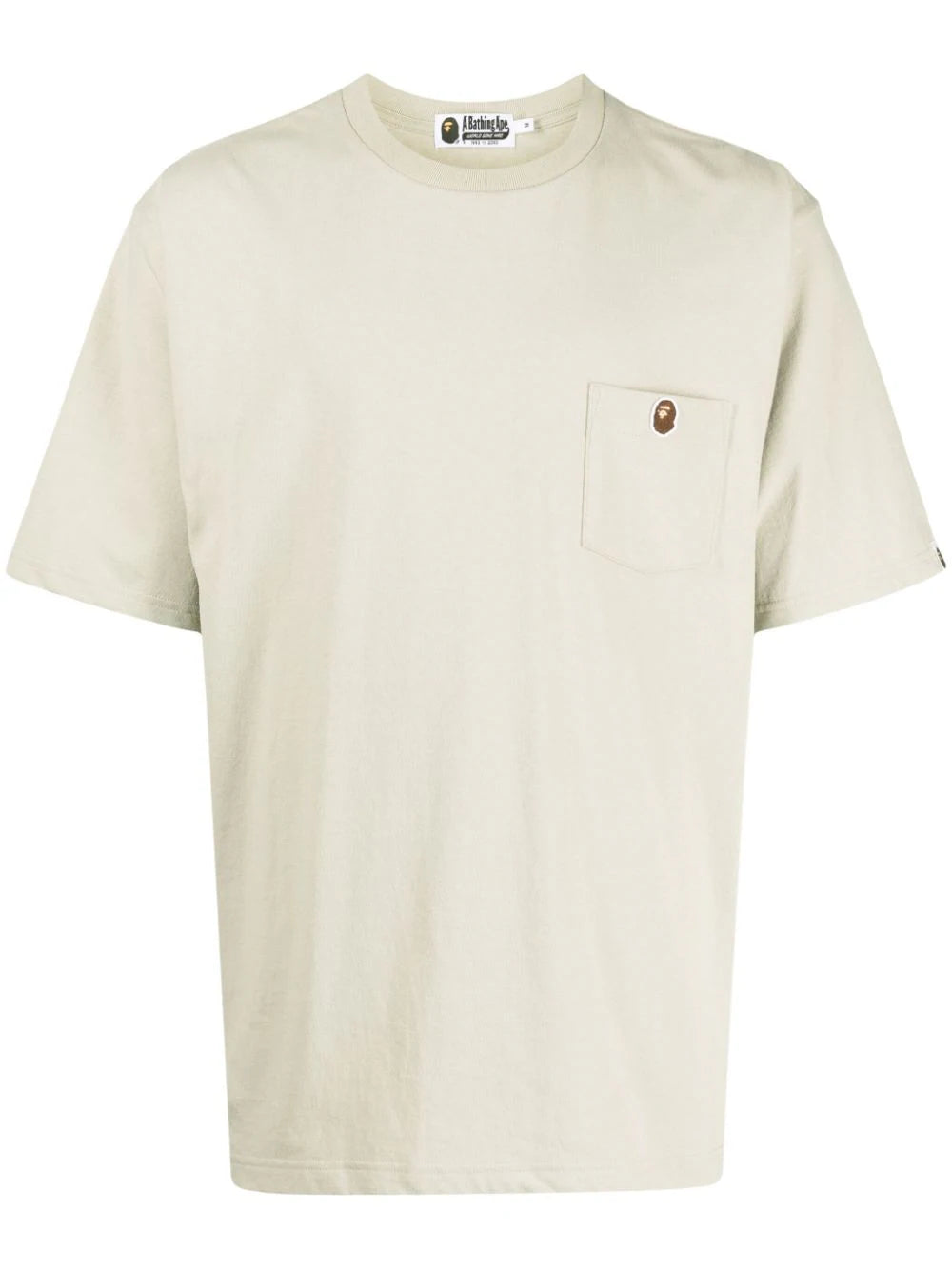 A BATHING APE® playera con parche del logo