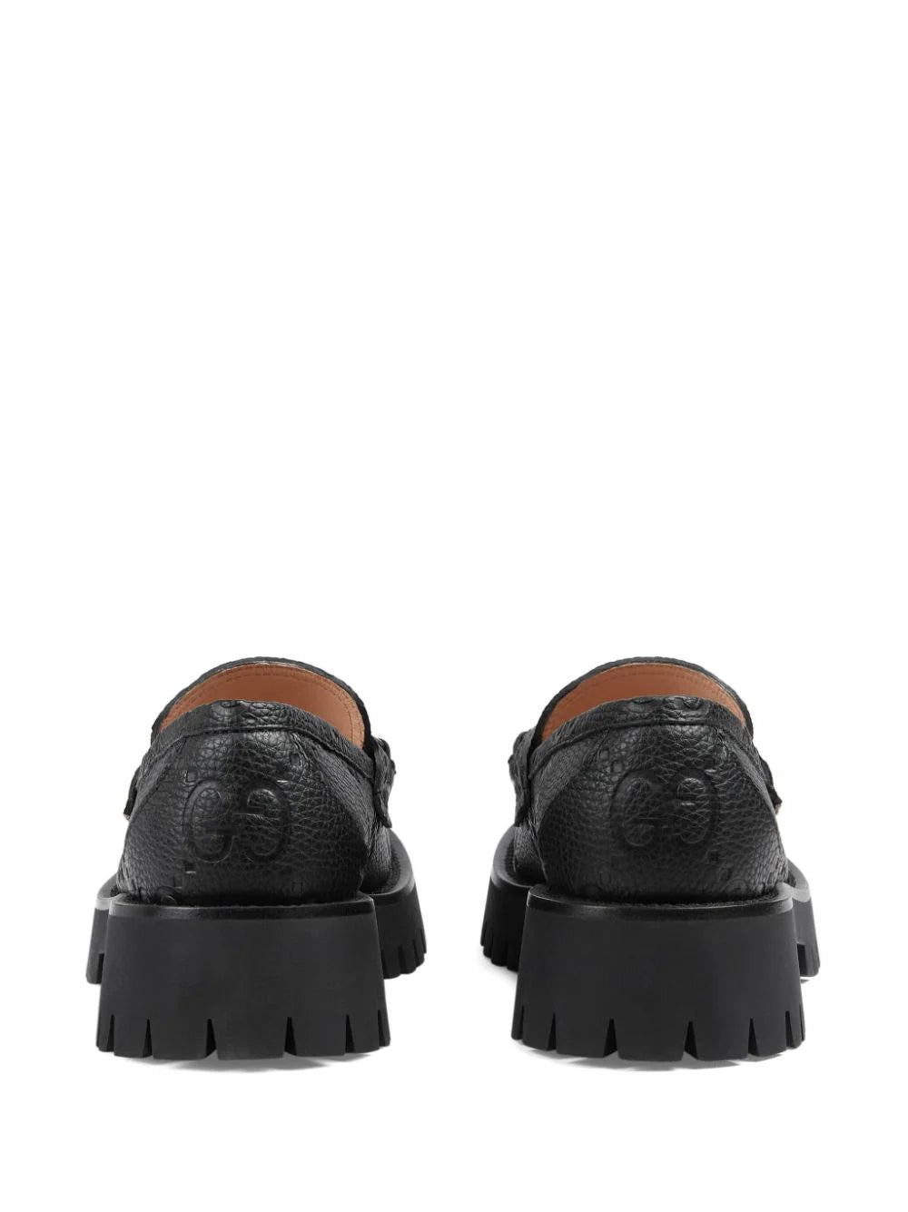 Gucci mocasines GG con logo en relieve