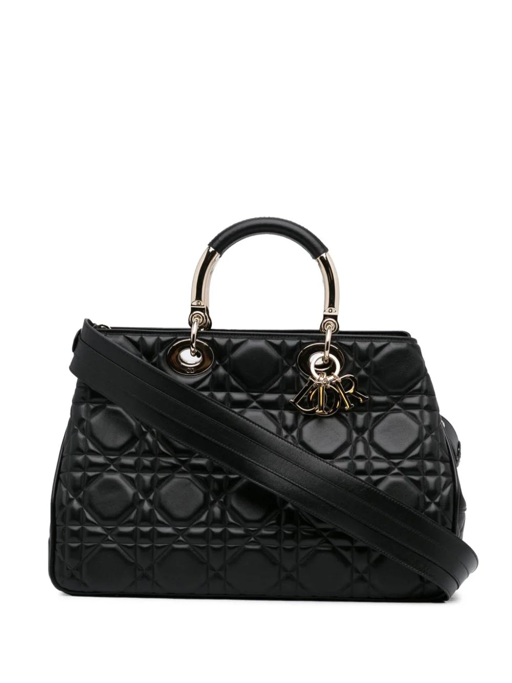 Christian Dior bolsa de mano Lady Dior mediana