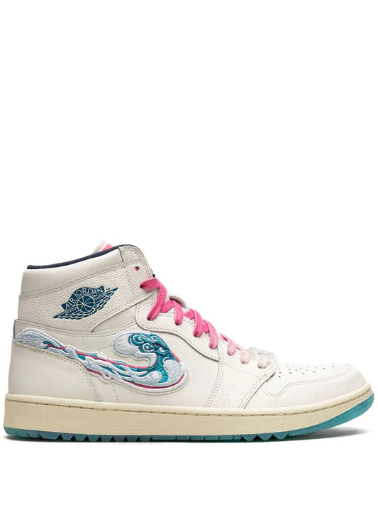 Tenis Air Jordan 1 High Golf Pebble Beach de Jordan x Michelle Wie