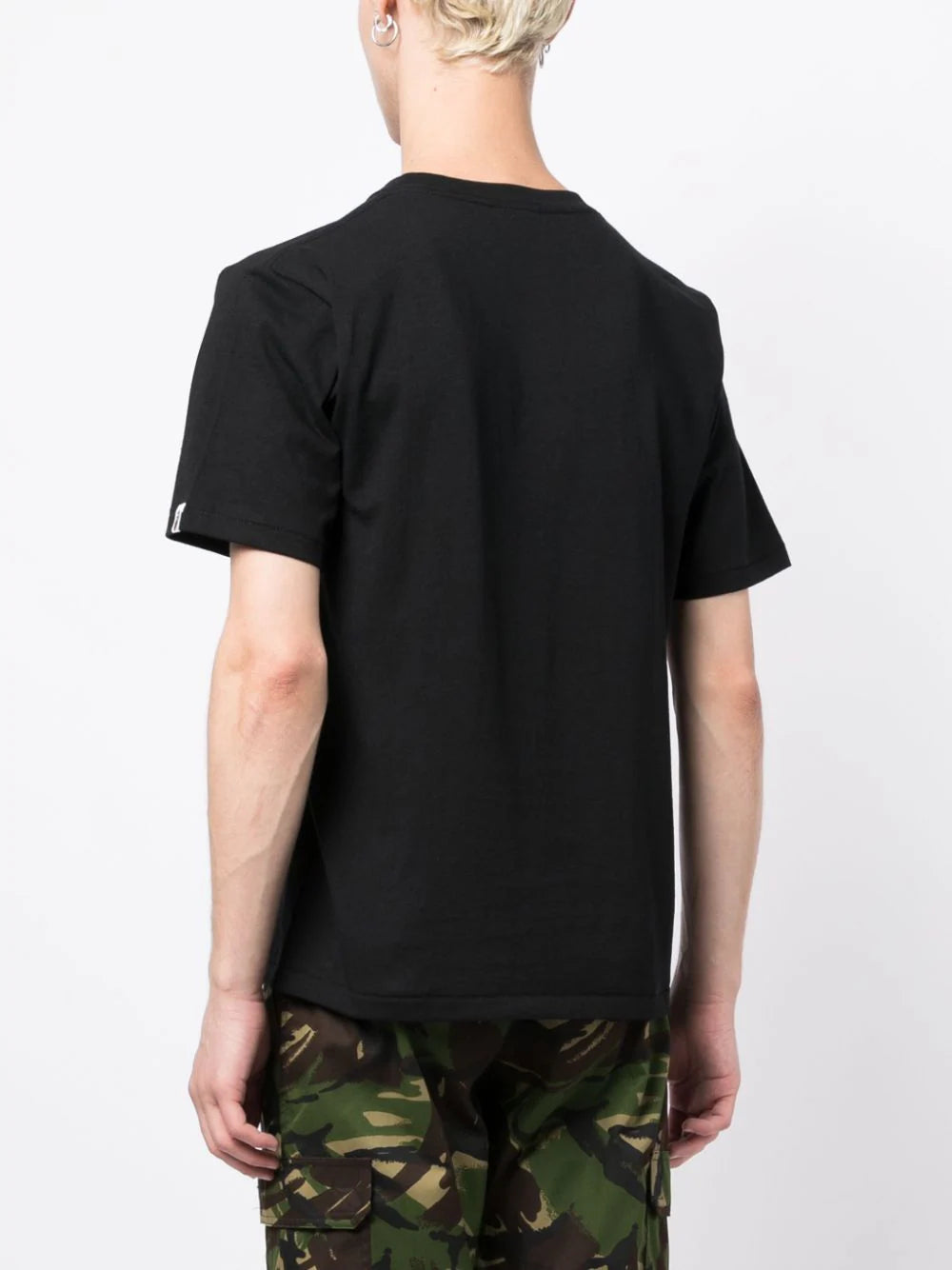 A BATHING APE® playera con logo estampado