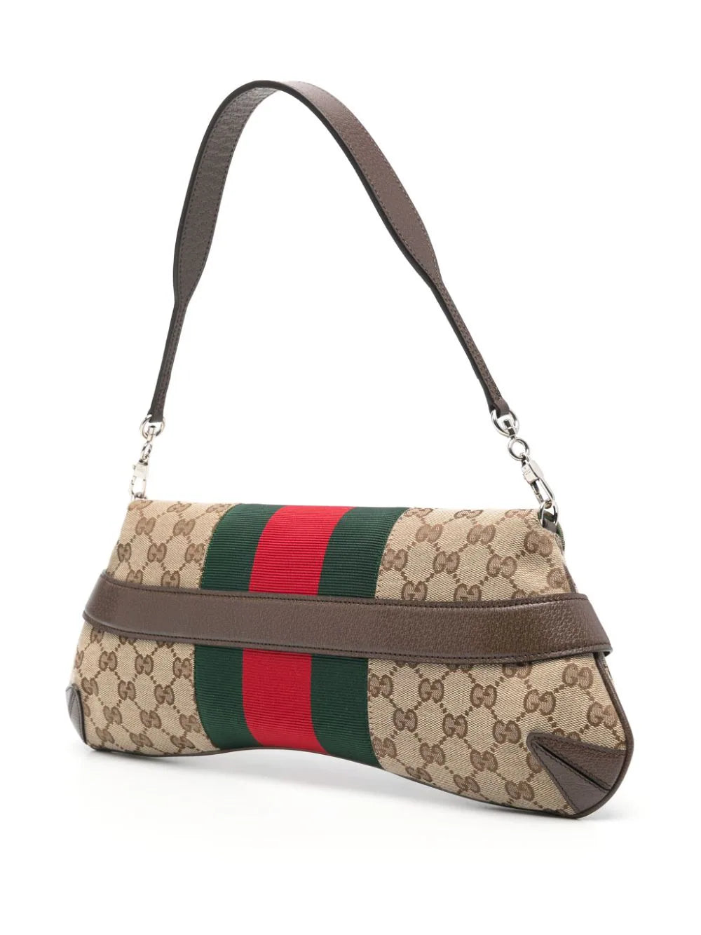 Gucci bolsa de hombro Horsebit mediana