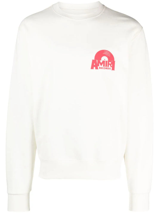 Sudadera AMIRI con cuello redondo y logo estampado