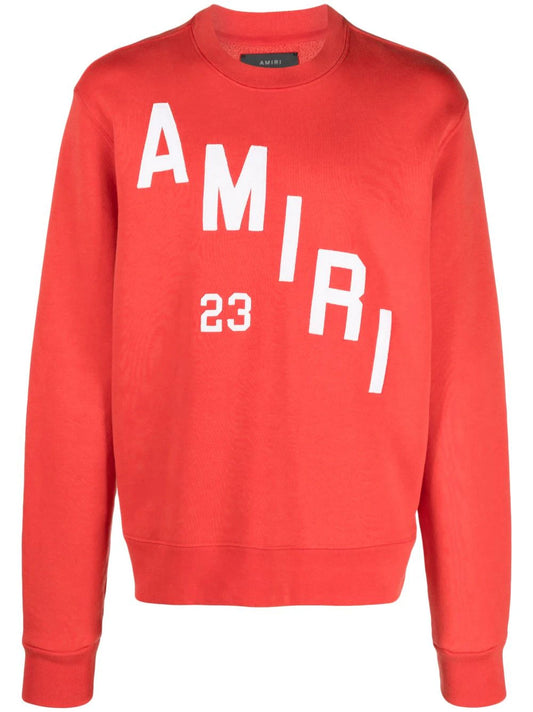 Sudadera AMIRI con cuello redondo y logo estampado