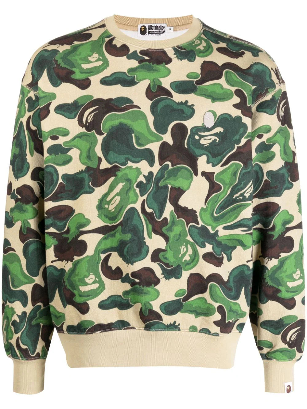 A BATHING APE® sudadera con estampado Art Camo