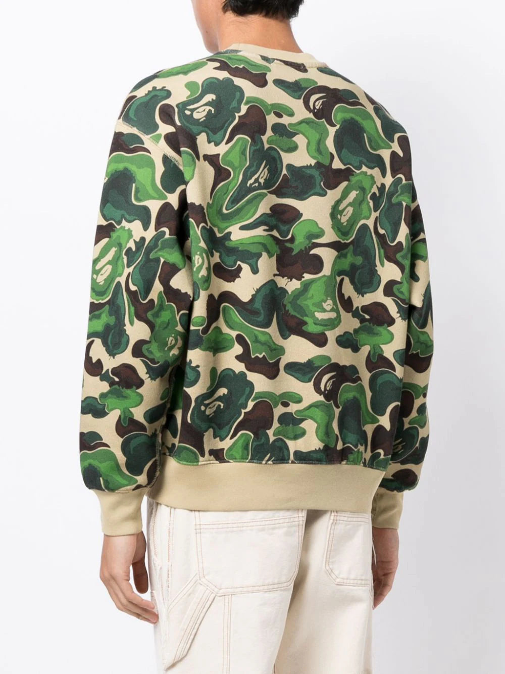 A BATHING APE® sudadera con estampado Art Camo