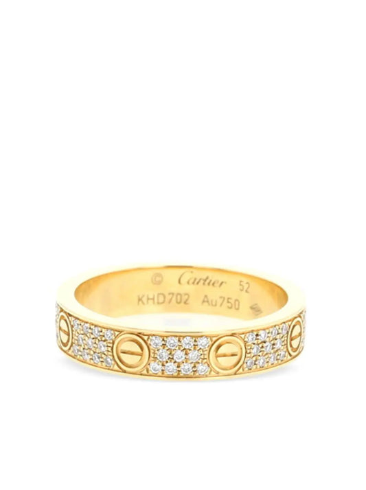 Cartier anillo Love en oro amarillo con diamante 2020