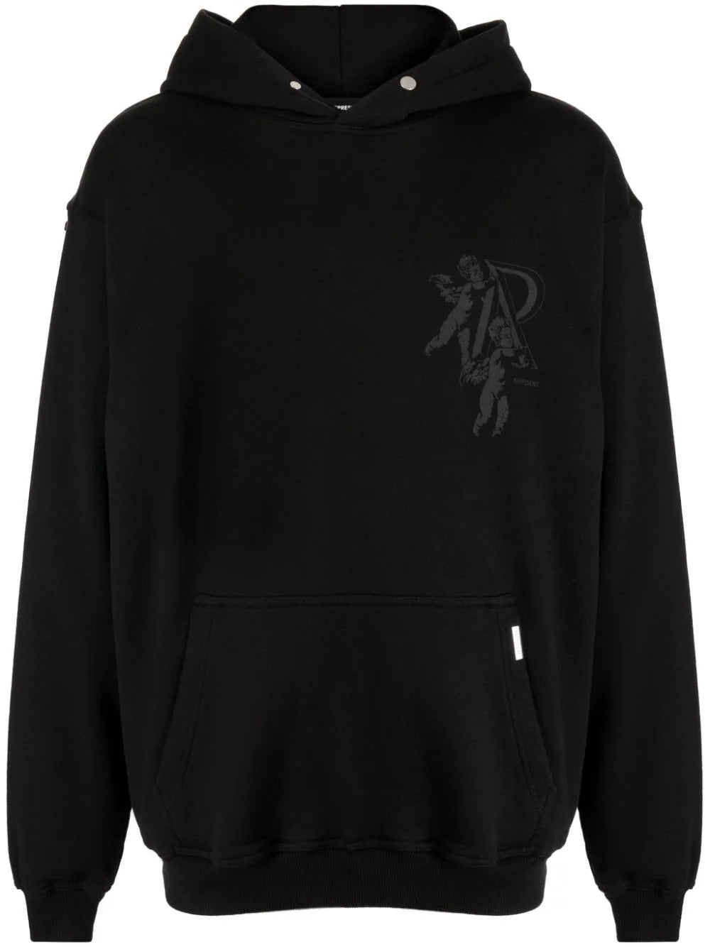 Hoodie Represent Cherub con logo estampado