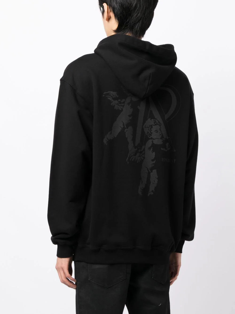 Hoodie Represent Cherub con logo estampado