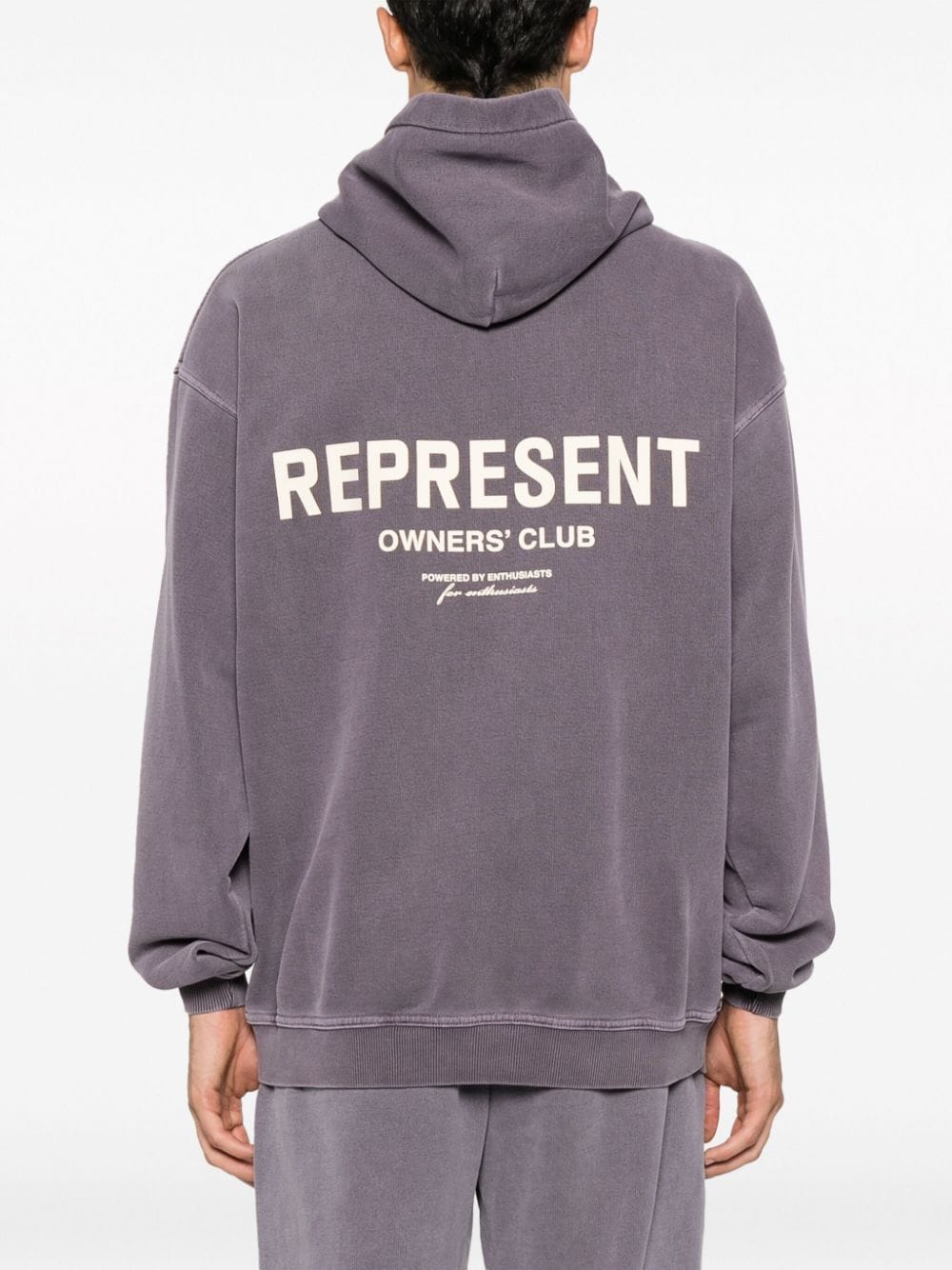 Hoodie Represent con logo estampado