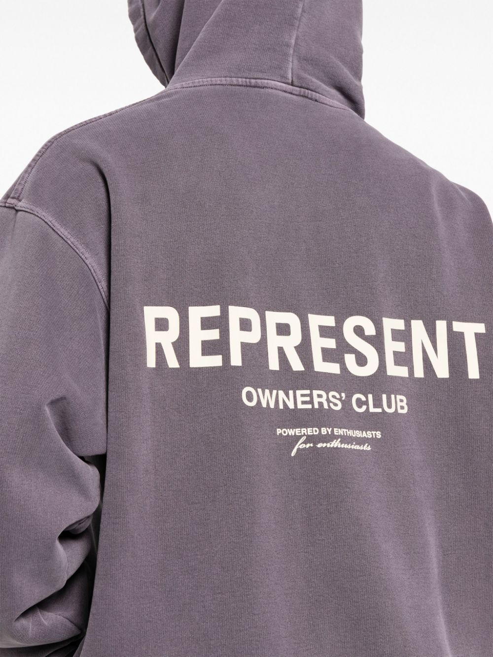 Hoodie Represent con logo estampado