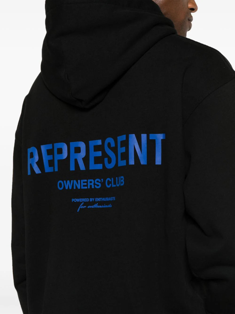 Hoodie Represent Owners' Club-print cotton hoodie