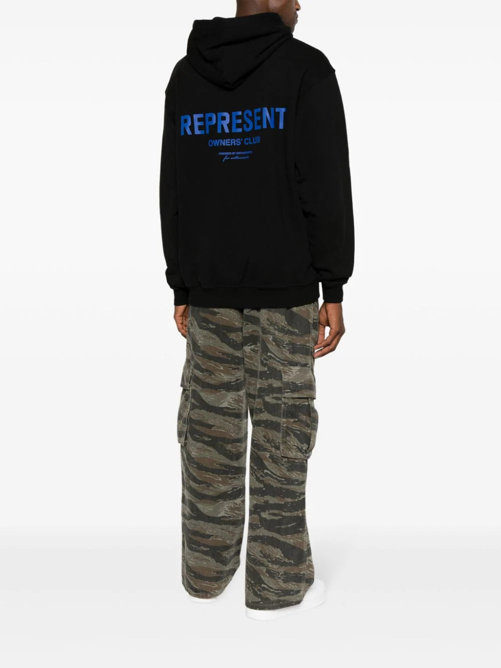 Hoodie Represent Owners' Club-print cotton hoodie