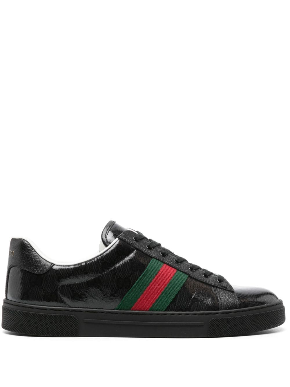 Gucci tenis Ace GG con cristal Mujer